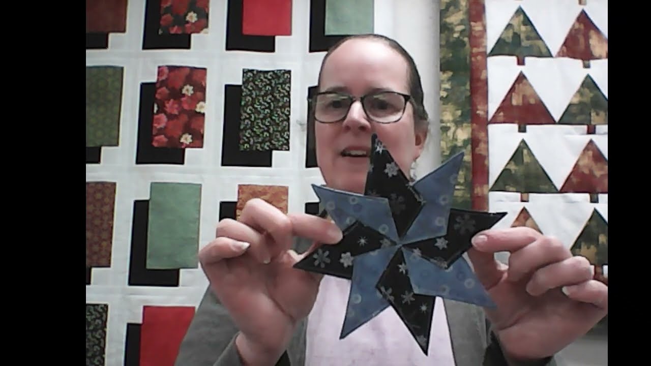8-Pointed Fabric Stars