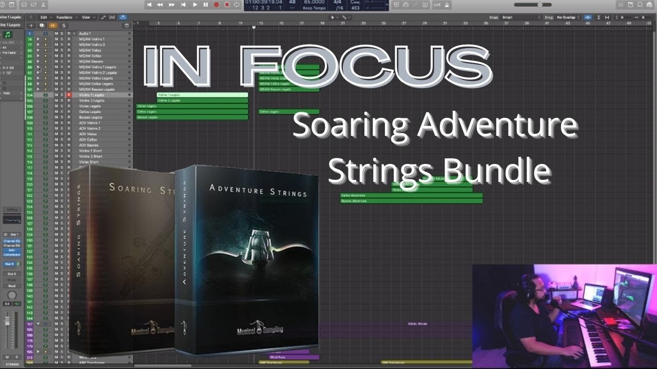 In Focus - Soaring Adventure Strings Bundle - Musical Sampling