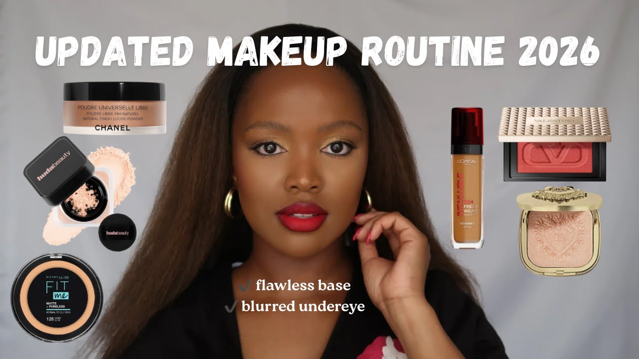 Updated Makeup Routine 2026 | Classic Makeup look with flawless base & blurred undereye