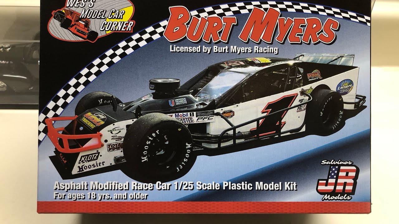 Let’s look at the Burt Myers modified from Wes’s Model Car Corner/ Salvinos JR!!