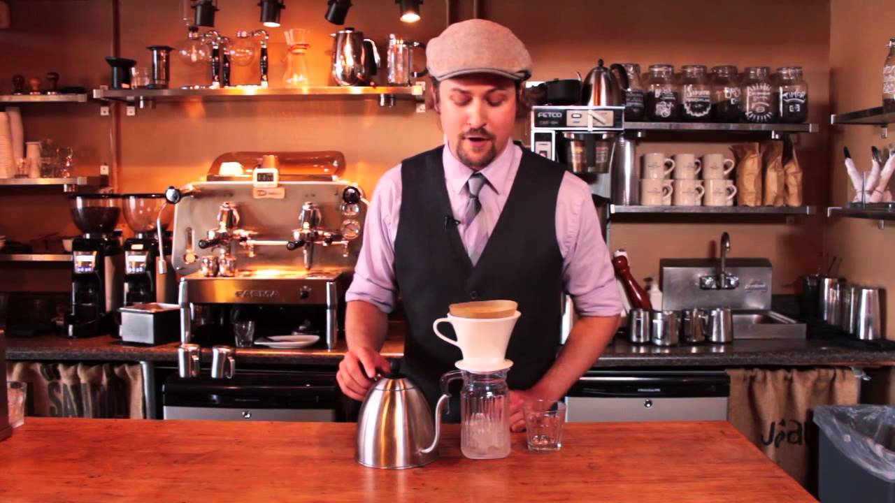 Iced Pour Over Brewing Method