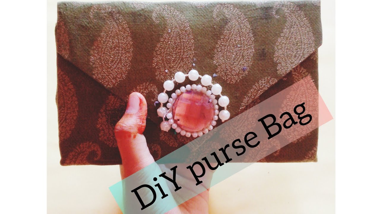 DIY PURSE BAG / CLUTCH NO SEW TUTORIAL | | Handmade Purse Bag | | Heady Craft