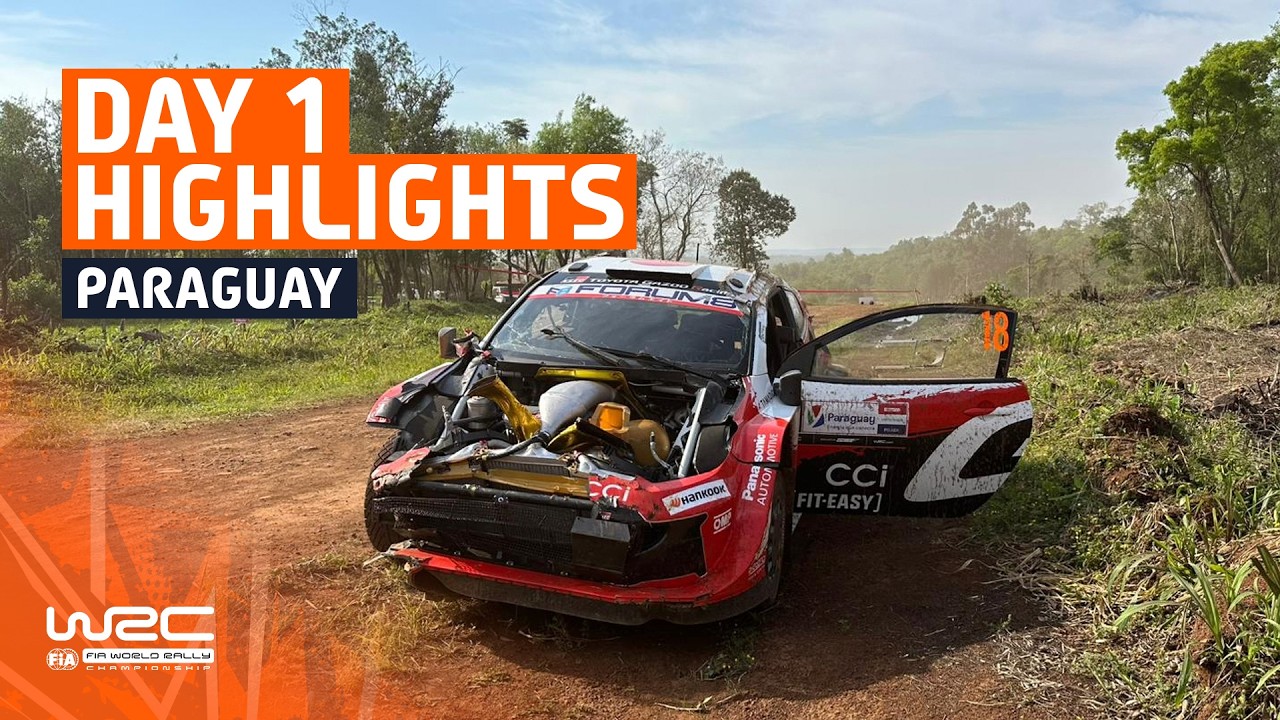 Day 1 Highlights | WRC ueno Rally del Paraguay 2026