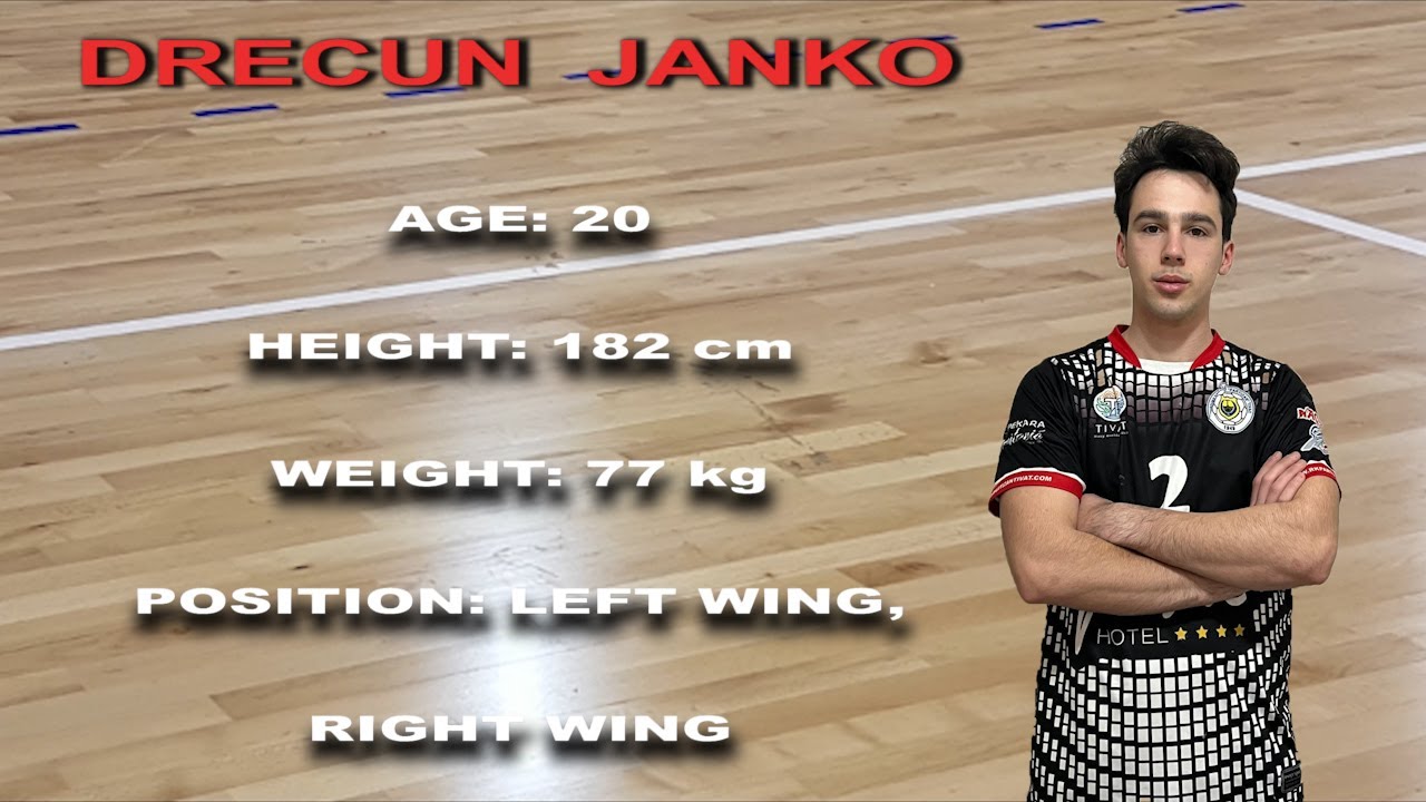 Drecun Janko,Handball Player (left wing,right wing) Season 2022-2023