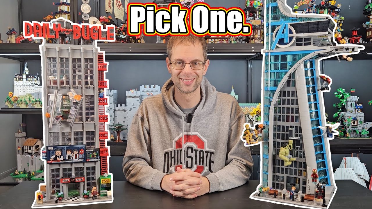 Which is Best? Lego Daily Bugle & Avengers Tower Comparison