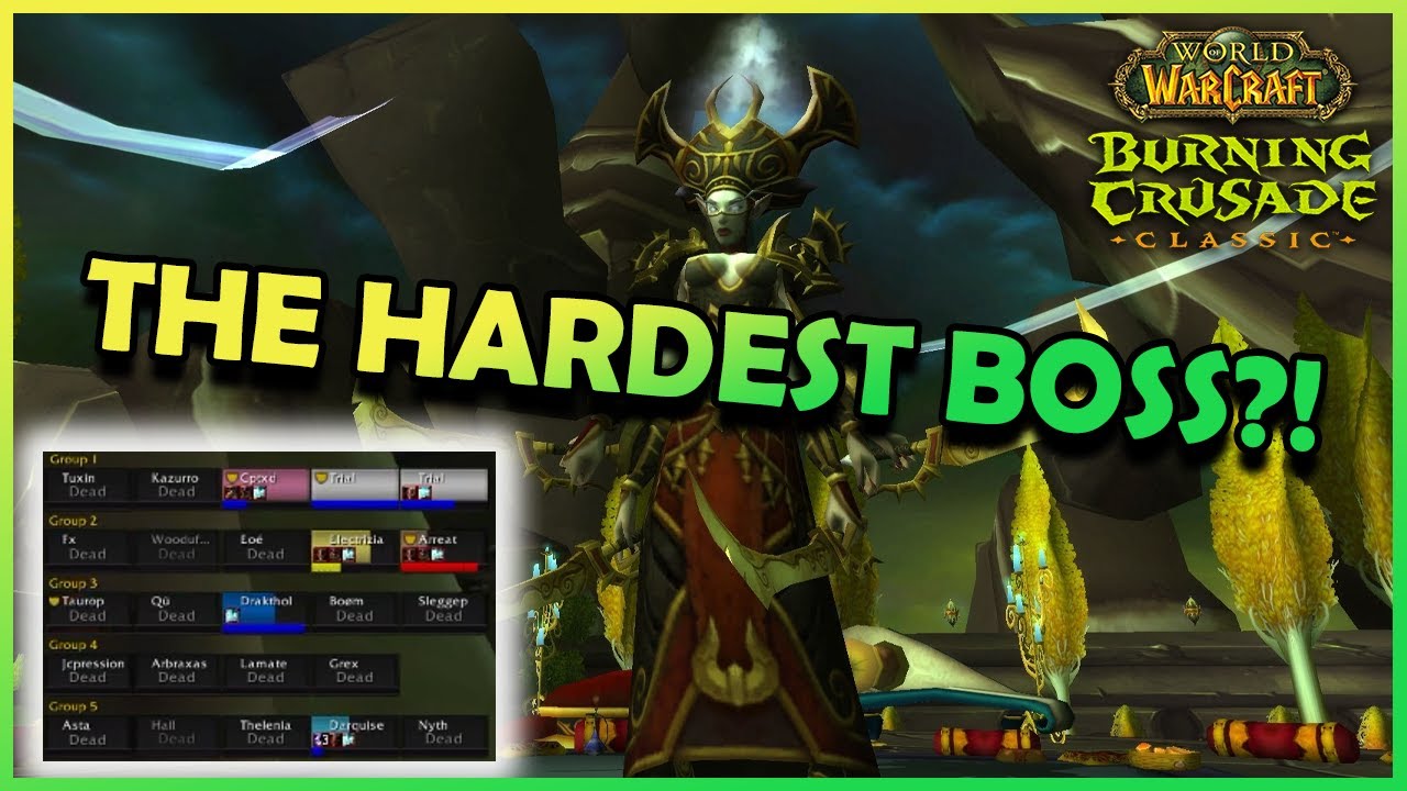 Mother Shahraz is the HARDEST BOSS?! | TBC Phase 3 | Daily Classic WoW Highlights #269 |