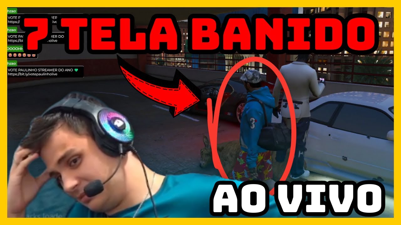 7 TELA FOI BANIDO AO VIVO POR TELAR O PAULINHO❓❓ SEQU3STRARAM CIDADÃOS PARA VOTAR NO PAULO