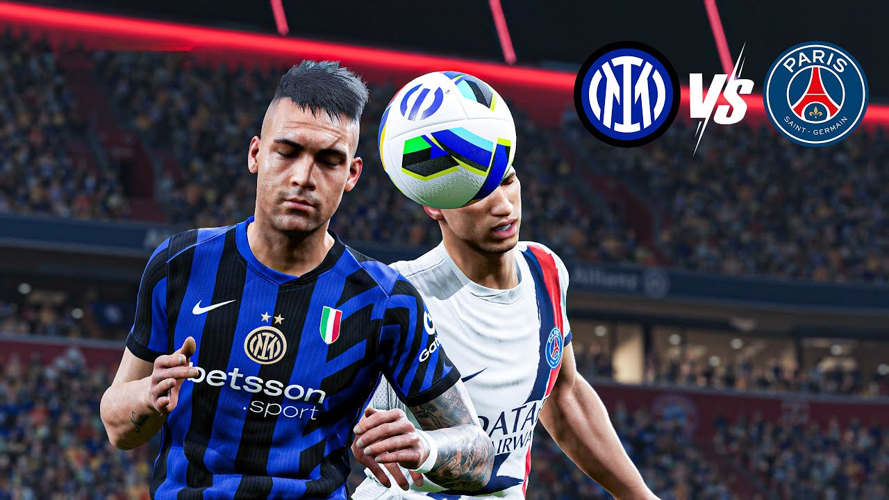 Efootball 2025 - Inter Milan vs Paris St Germain | Update Version 4.4.0 | PC