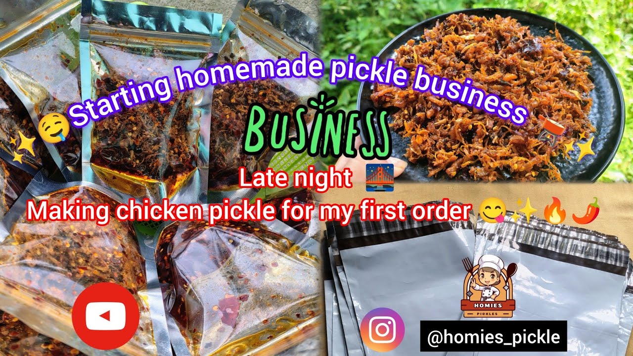Homemade pickle business unlock! 🚀🌶️✨|Spicy chicken pickle recipe|Assam  #picklebusiness