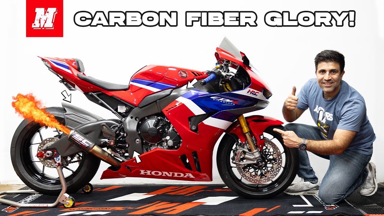FastLaneD's CBR1000RR-R Gets Carbon Fiber & Gilles Tooling Magic! | Motomillion