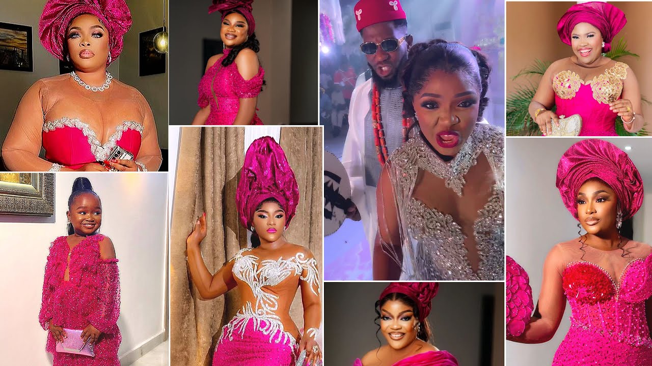 How Nollywood ACTRESSES DRESSED for Ekene Umenwa LUXURIOUS wedding #ekeneumenwa #nollywood
