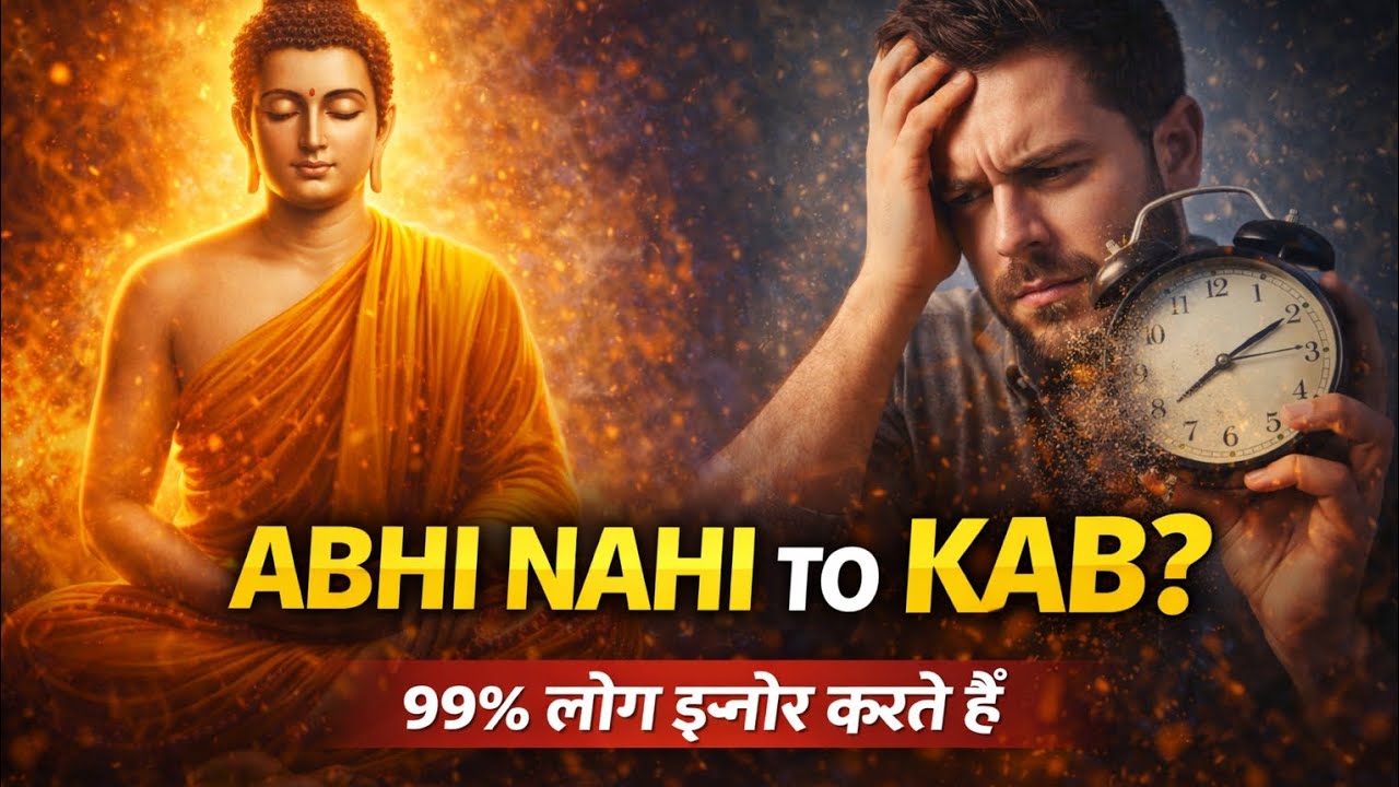 Samay Ki Kimat Samjho Warna... Jindgi Haath Se Nikal Jayegi | Gautam Budhha 