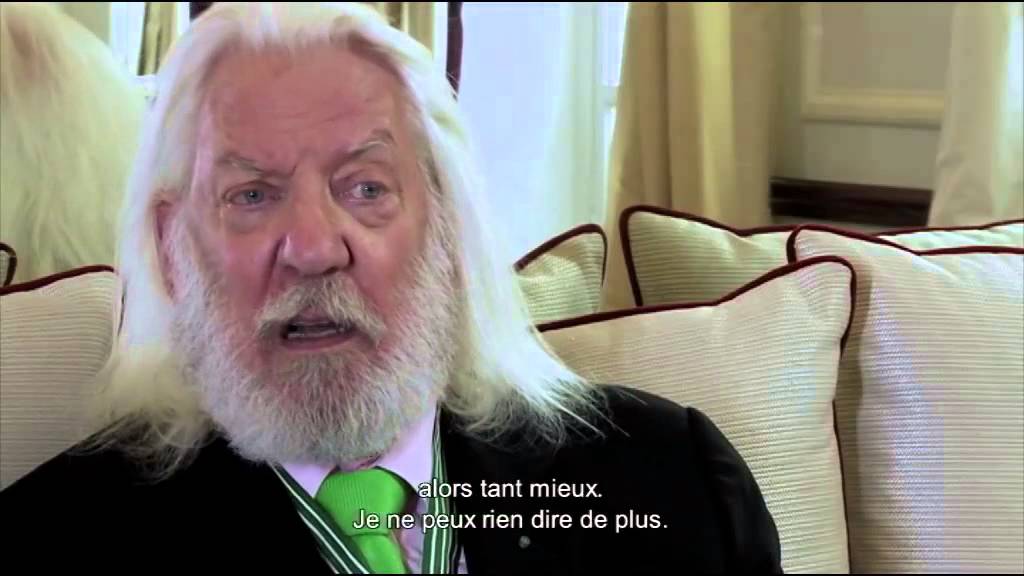 Interview de Donald Sutherland
