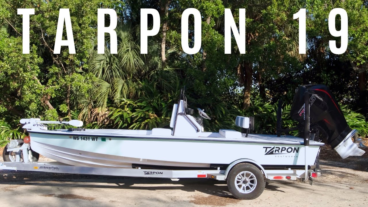THIS FLATS BOAT IS INSANE!!! (Tarpon Boatworks 19)