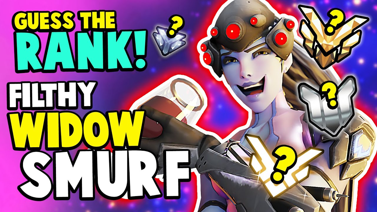 STOP This FILTHY Widow SMURF! | Overwatch Guess the Rank!
