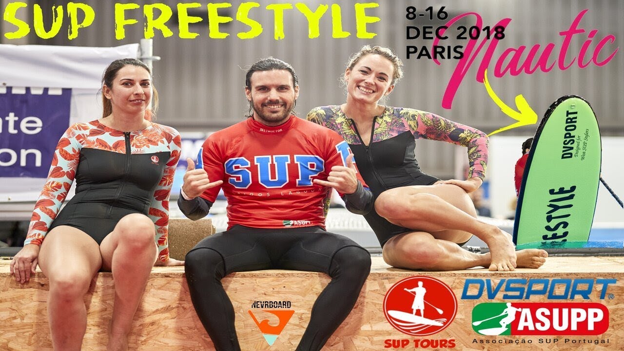 SUP FREESTYLE - EXPO NAUTIC PARIS  (Demonstration SUP Freestyle)