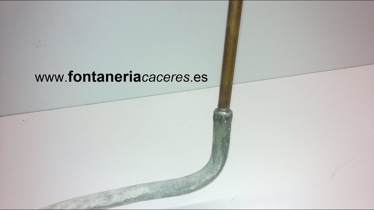 Soldar plomo con cobre