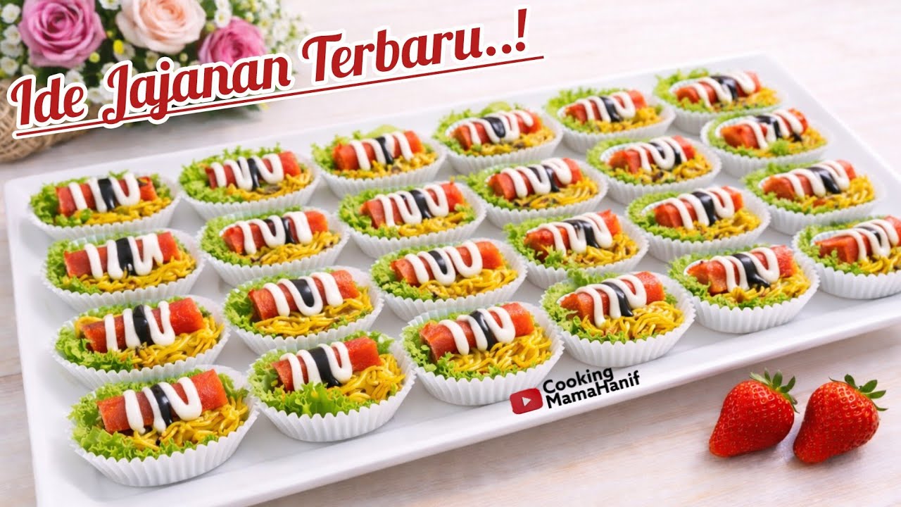 IDE JAJANAN TERLARIS‼️ Kita Ubah Bahan Biasa Jadi Jajanan Unik dan Enak‼️#idejajananunikuntukusaha 