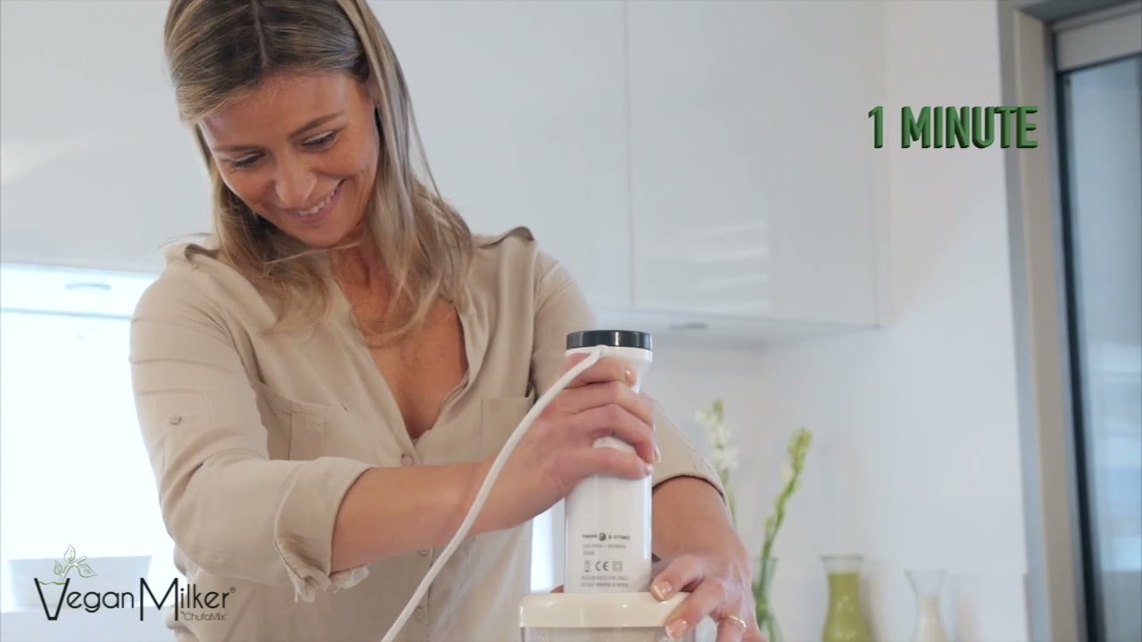 VEGAN MILKER BY CHUFAMIX Hausgemachte pflanzliche Milch