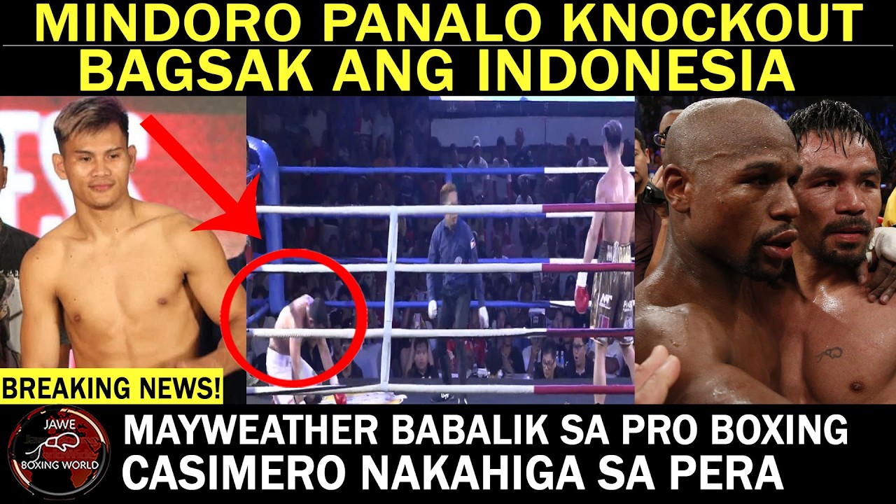 BREAKING: Weljon Mindoro PANALO Knockout Sa Round 2 Ang Indonesian Fighter Na si Wellem Reyk