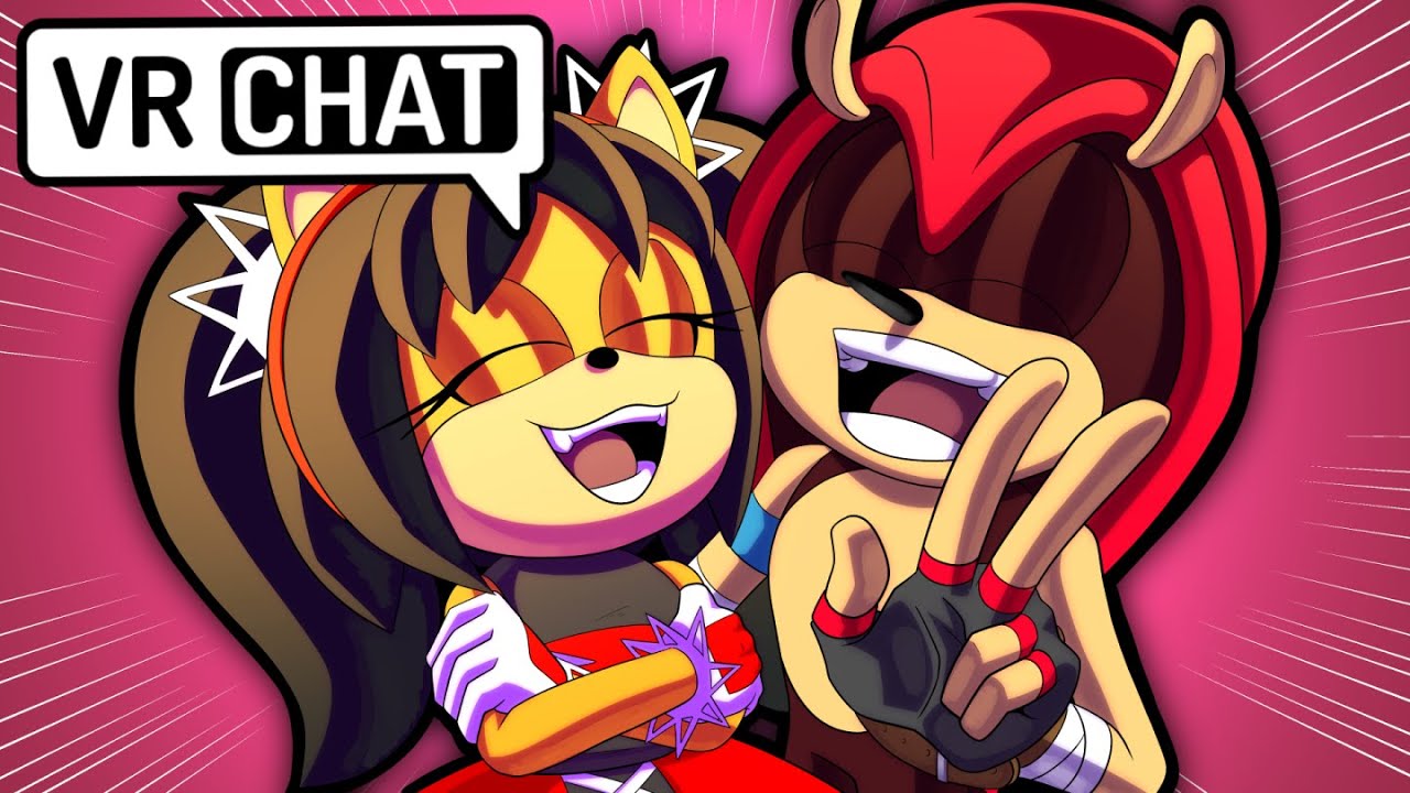 Honey Gives Mighty His New Clothes in VRChat!
