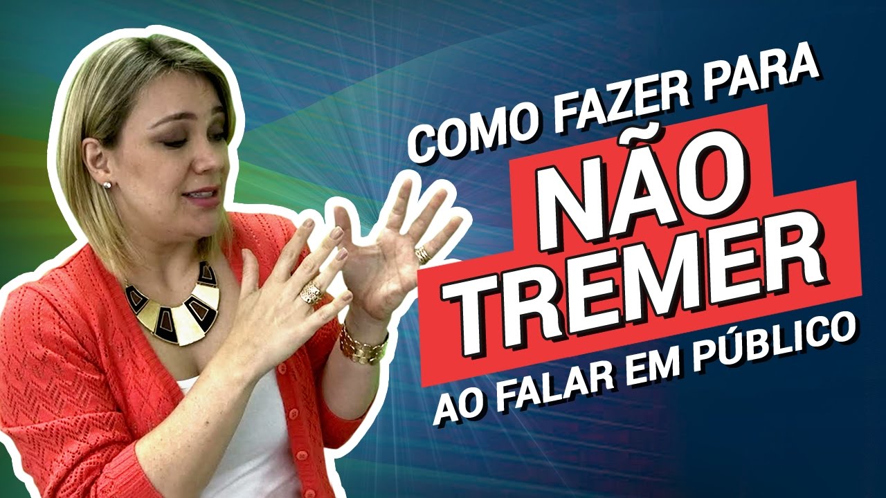 Como fazer para não tremer ao falar em público