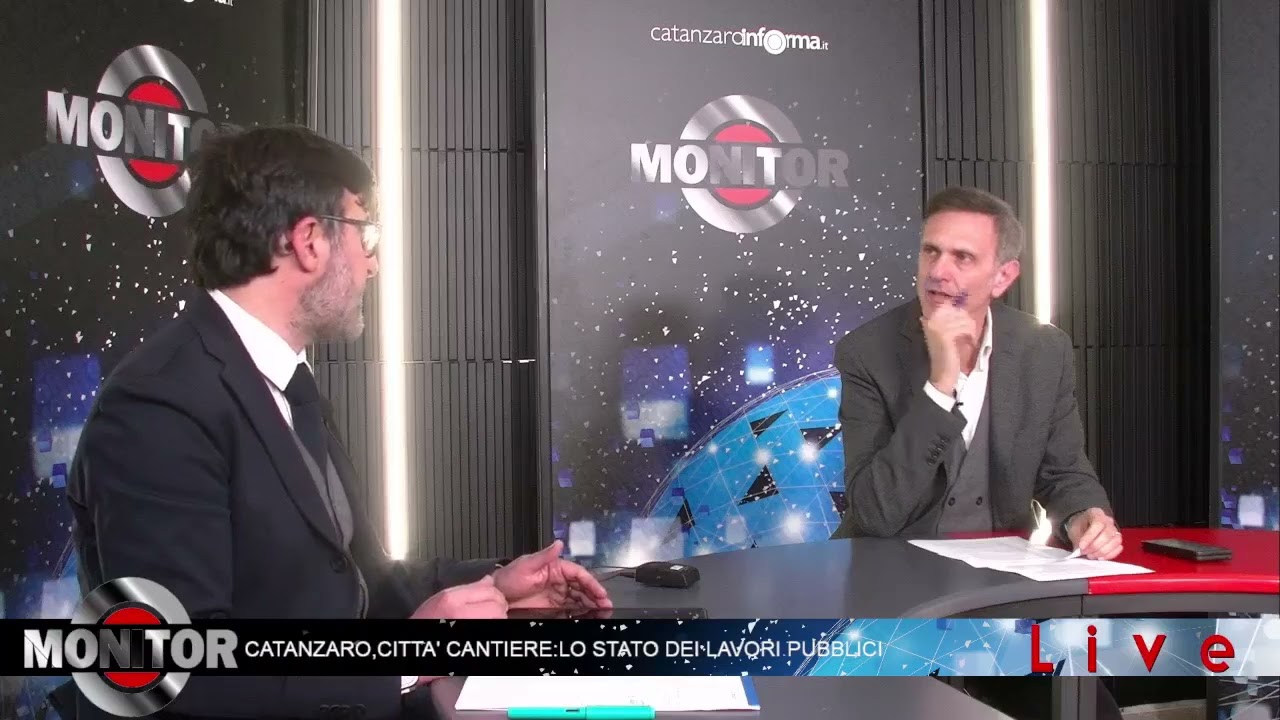 Monitor Catanzaro città cantiere 24 febbraio 2026