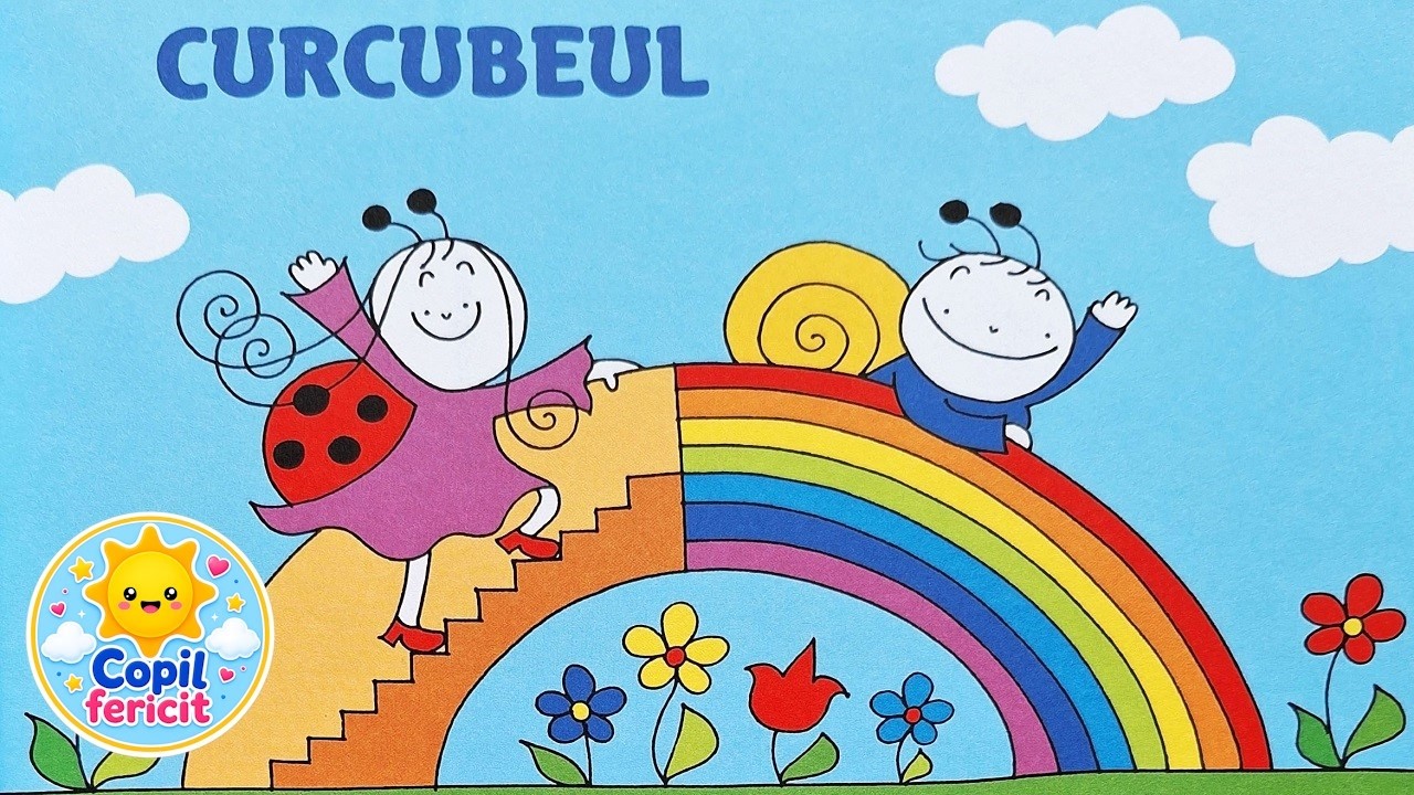 Bobiță și Buburuză: CURCUBEUL | Poveste | Observarea naturii, bucuria lucrurilor frumoase, răbdare