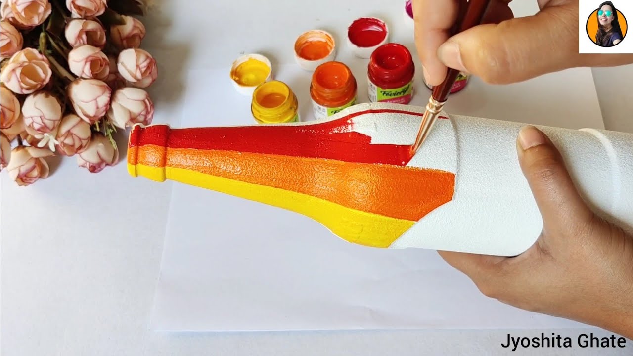 DIY | Easy & Unique Bottle Painting Idea |Bottle Craft | Beginners Bottle Art | Jyoshita Ghate |