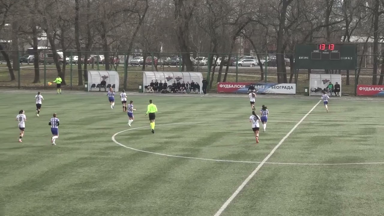 PRVE DAME -  ŽELEZNIK 1930 4:1 (Turnir Čukarica 2026 - žene) 8.2.2026.