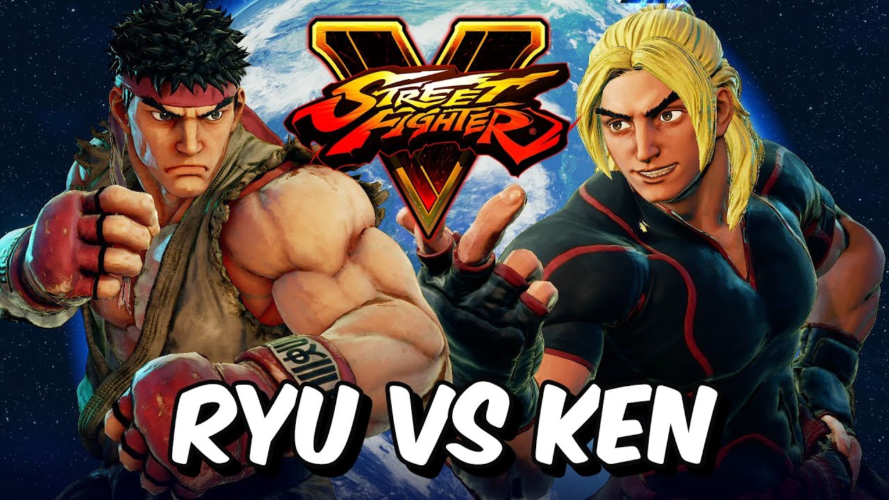 STREET FIGHTER 5 - Ryu vs Ken (1080p HD, 60fps)