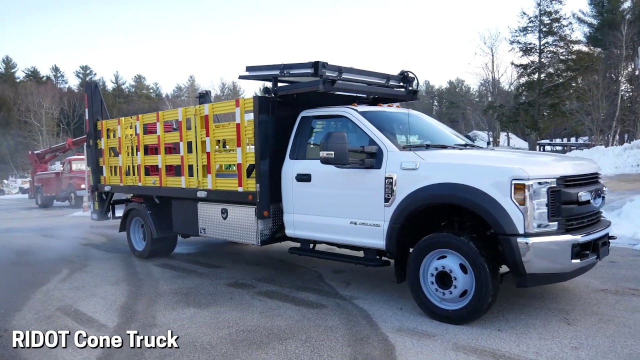 New Delivery from RBG Inc: Rhode Island DOT Cone Truck