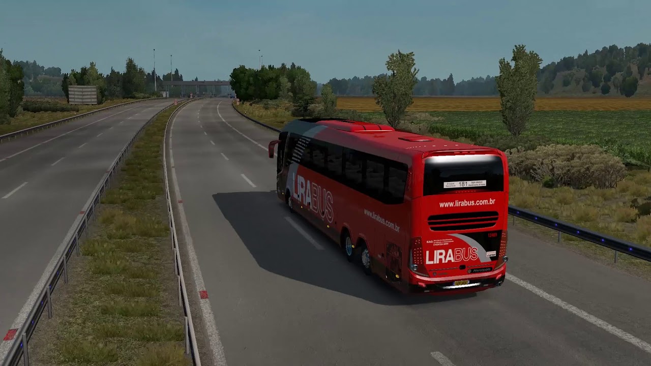 Euro Truck Simulator 2 Bus trip to Rijeka with Marcopolo Paradiso G7 6x2