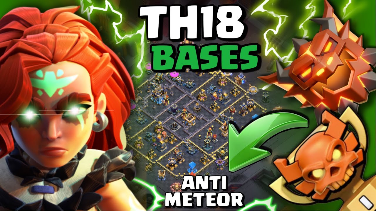 NEW TH18 TOP WAR BASES | BEST TH18 CWL & LEGEND BASES IN CLASH OF CLANS