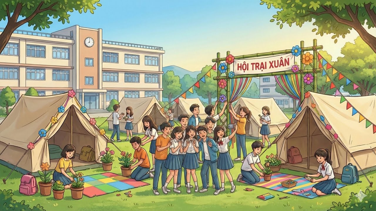 Hội trại đầu xuân