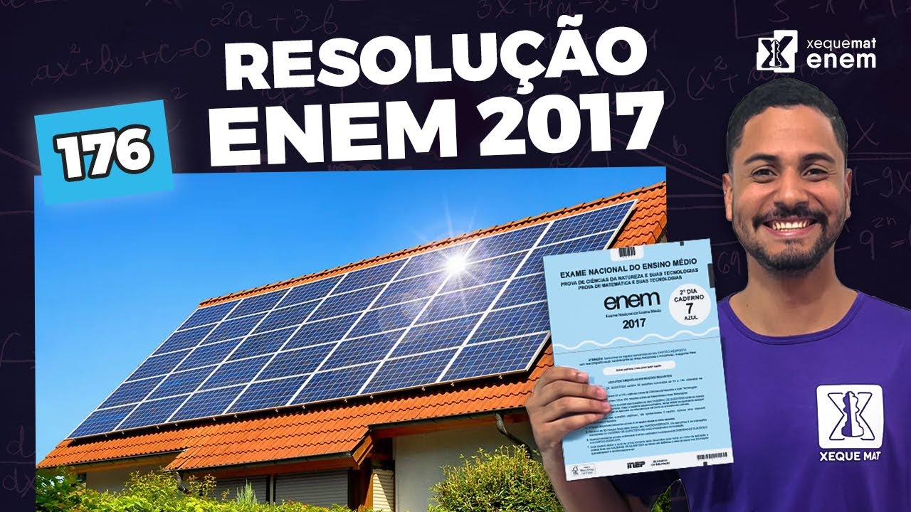 🟣 Questão 176 - Caderno Azul | Matemática básica | MATEMÁTICA ENEM 2017