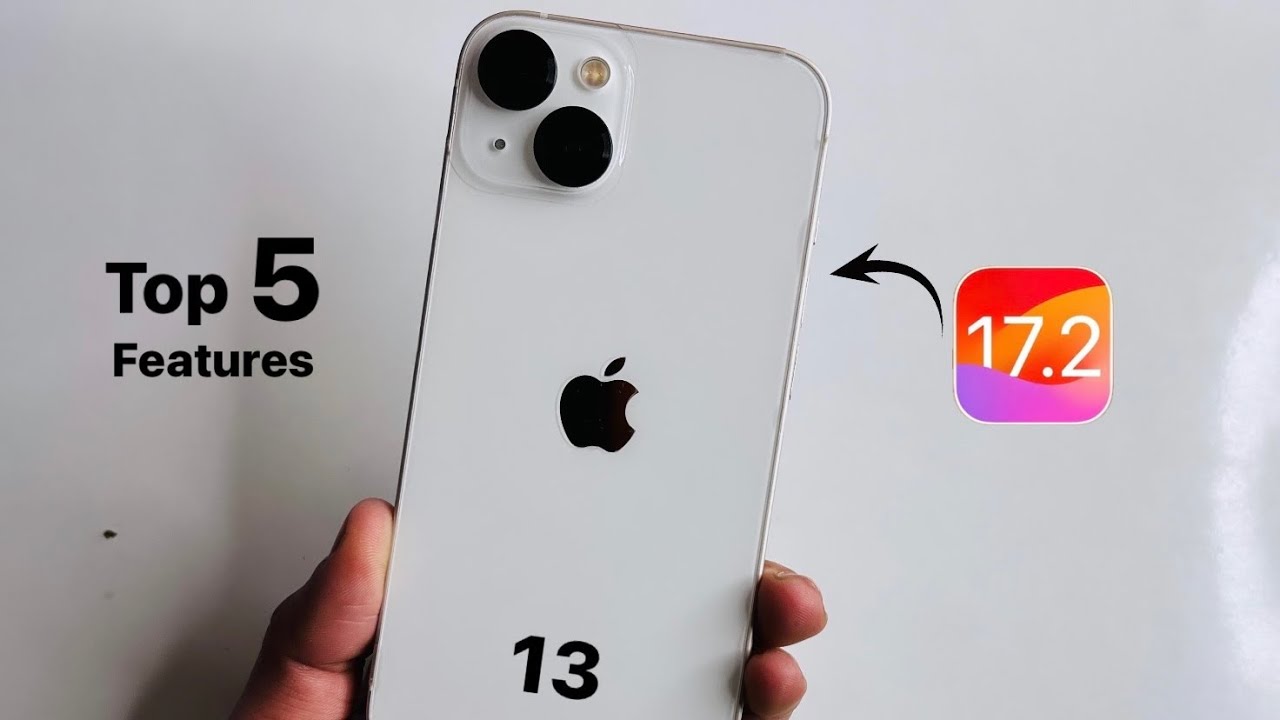 TOP 5 Features on iOS 17.2 update 🤞🏻|| iPhone 13 on iOS 17.2