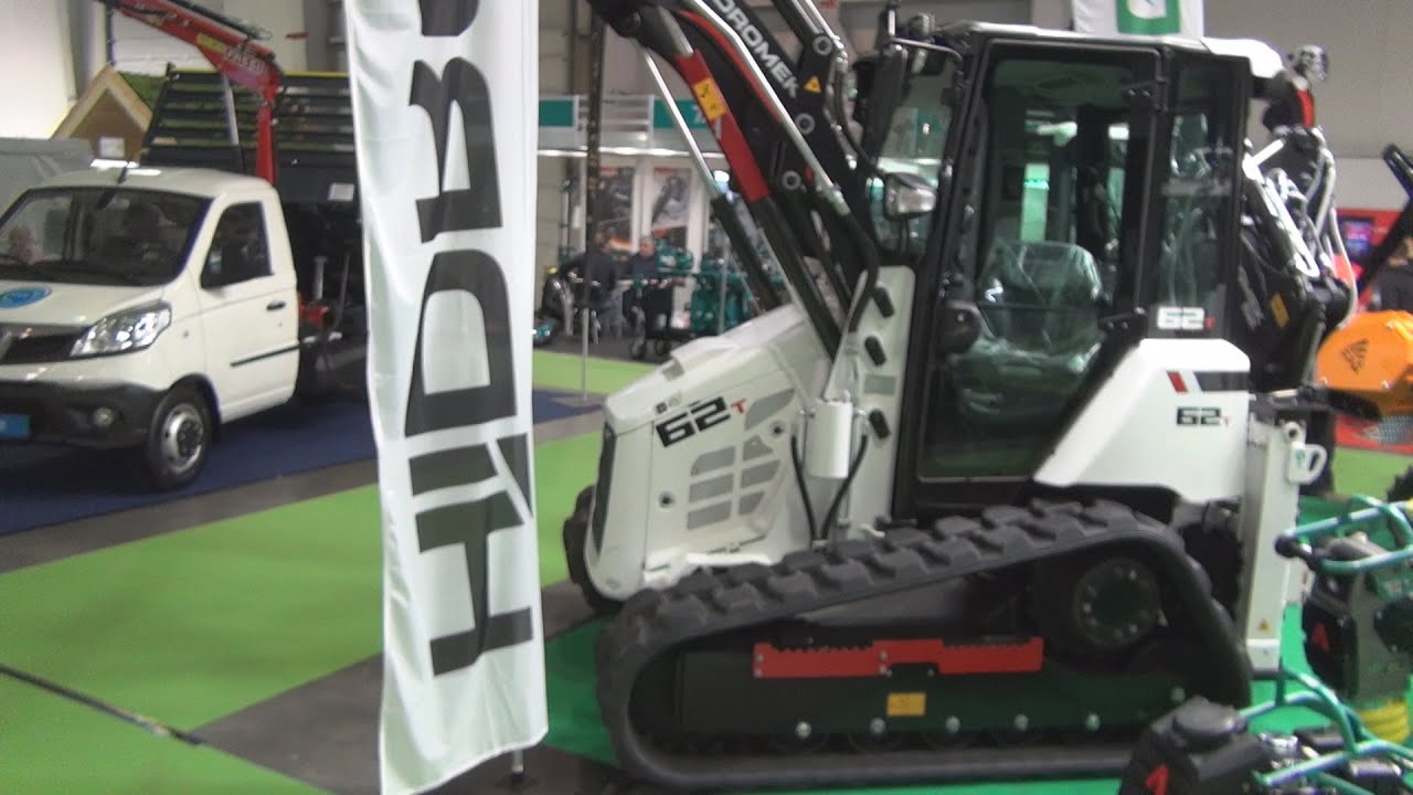 Hidromek HMK 62 T Mini Crawler Backhoe Loader (2024) Exterior and Interior