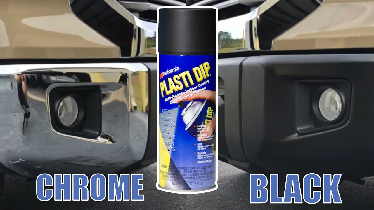 Toyota Tundra - передний и задний бампер Plastidip
