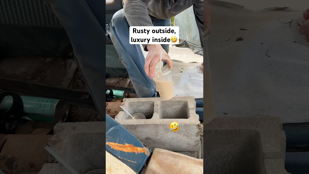 Budget cup holder upgrade🤣 