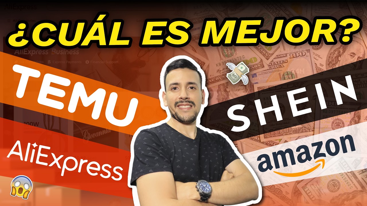 AMAZON vs ALIEXPRESS vs TEMU vs SHEIN : ¿Donde Conviene COMPRAR en 2026? ✅