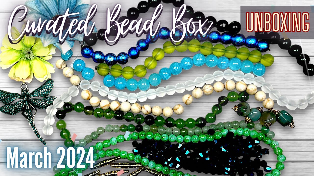 Curated Bead Box | March 2024 |Ponds & Lilypads