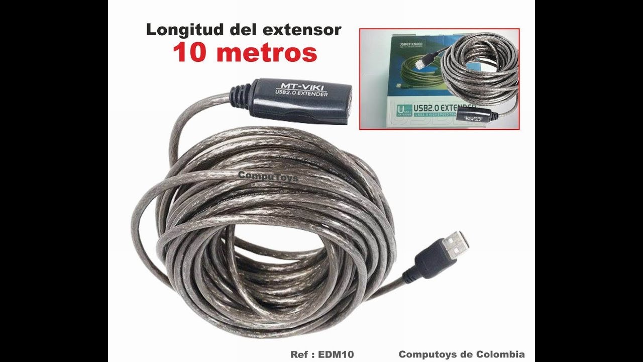 EDM10 EXTENSION USB ACTIVA 10 METROS COMPUTOYS ML