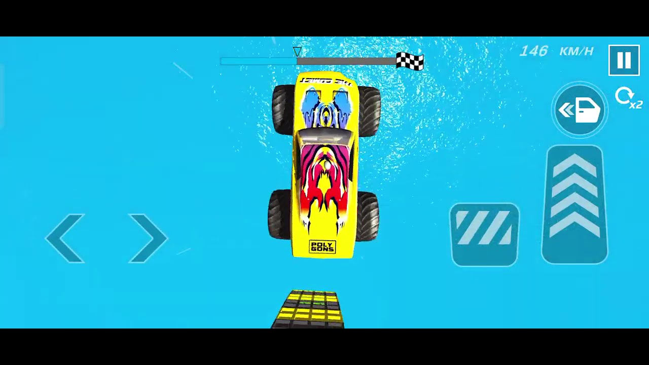 Monster Truck Stunt Racing - Car Game - Android Gameplay