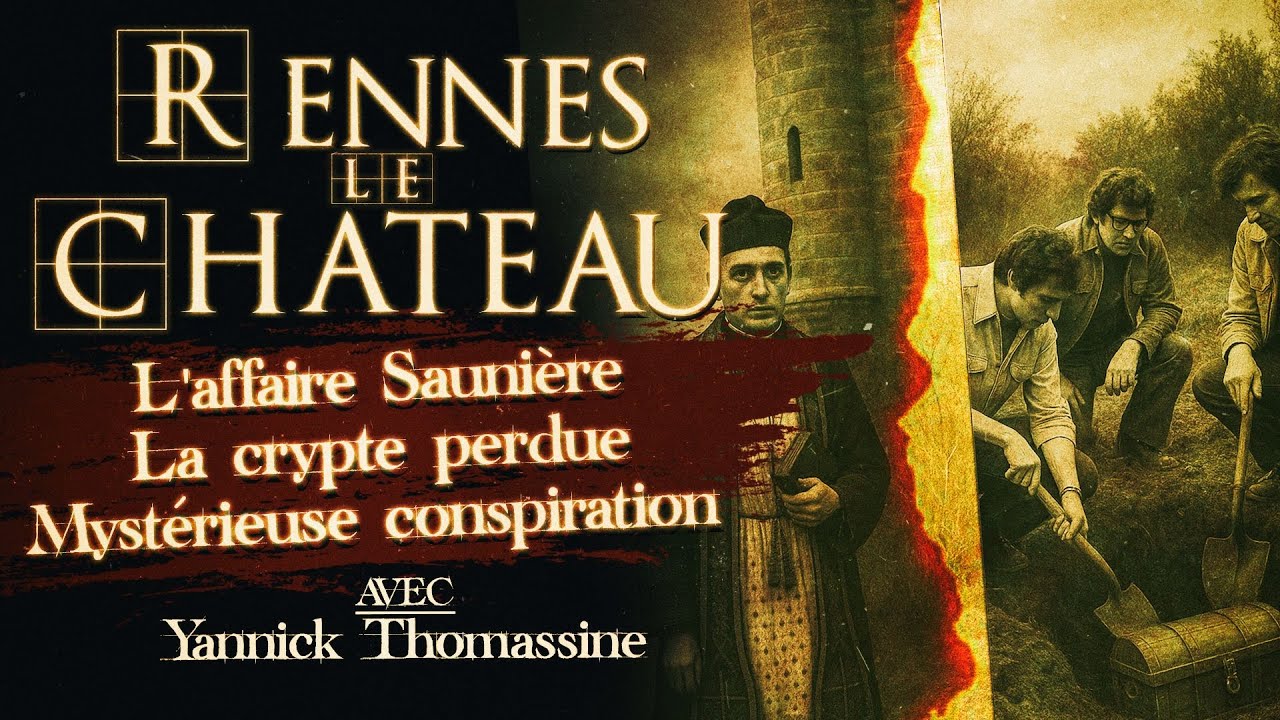 Rennes le château : Crypte cachée, Conspiration ... ? L'affaire Saunière ! Avec Yannick Thomassine