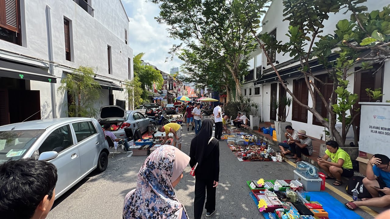 Jonker Walk Sunday Flea market 2023 with Ant man