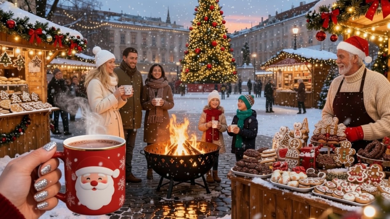 САМАЯ СТАРАЯ РОЖДЕСТВЕНСКАЯ МАГИЯ РОЖДЕСТВЕНСКОГО РЫНКА 🎄✨ В ШВЕЙЦАРИИ В САНКТ-ПЕТЕРБУРГЕ. ГАЛЛЕН ..