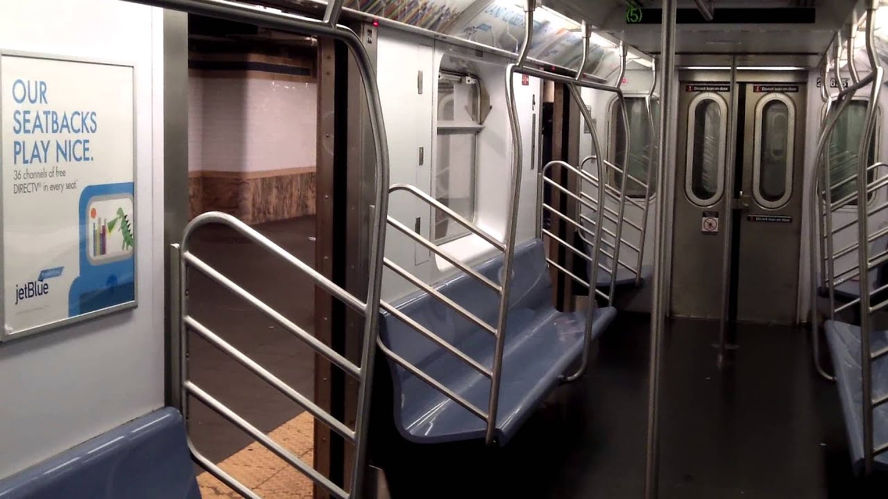 IRT Lexington Avenue Line: Bronx-bound R142 5 Train Late Night Ride