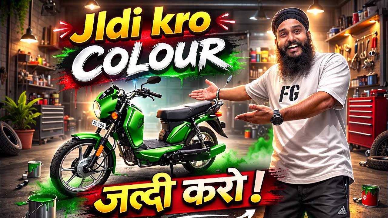 Colour Ka Kaam Abhi Bhi Chalu Hai 😮‍🔥|| Slow But Perfect Paint Job 🔥