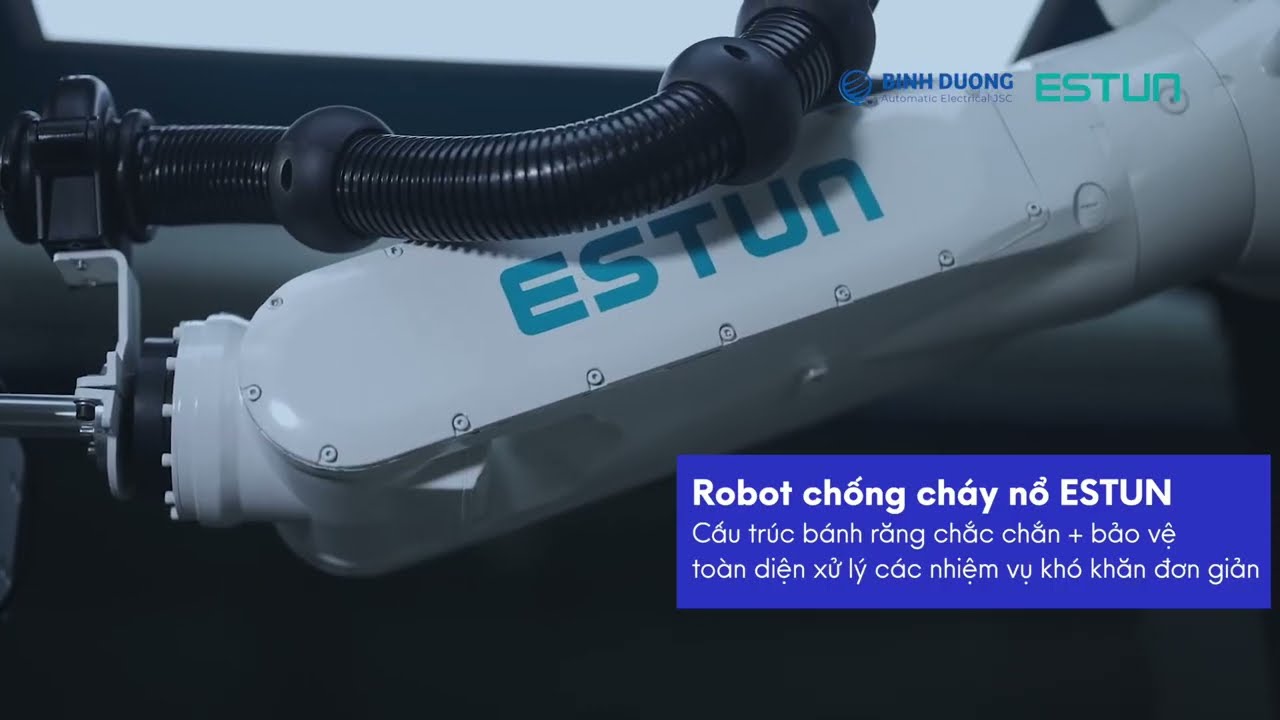 Robot ESTUN: Giải pháp mài bo góc tự động cực chuẩn, tăng 200% năng suất